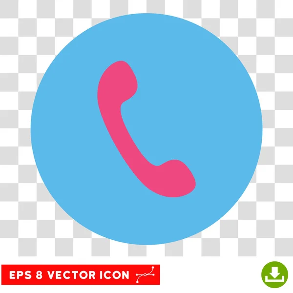 手机接收机圆矢量 Eps 图标 — 图库矢量图片
