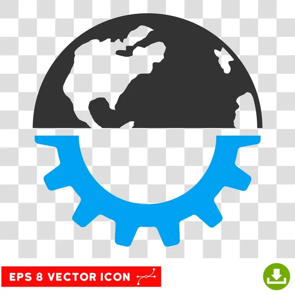 Indústria Internacional Eps Vector Icon — Vetor de Stock