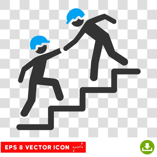 Travailleurs Aide Eps Icône vectorielle — Image vectorielle
