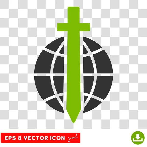 Icono vectorial de la Guardia Global Eps — Vector de stock