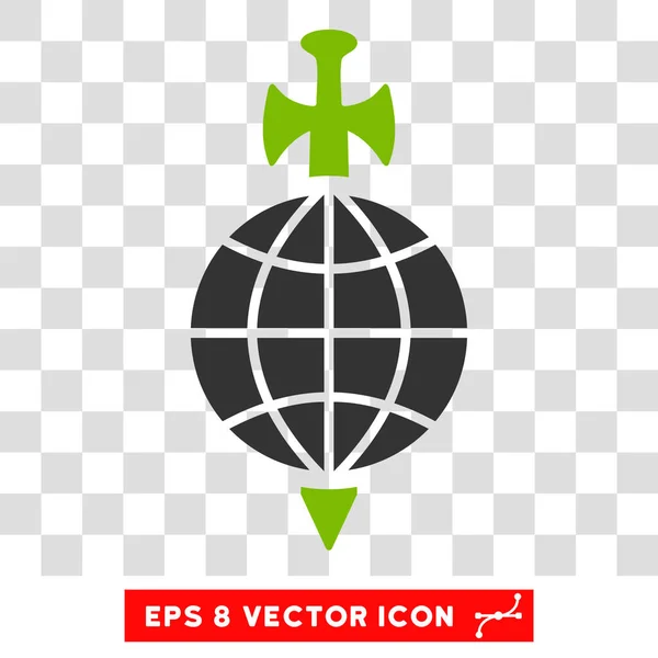 Globale Wache eps Vektor-Symbol — Stockvektor