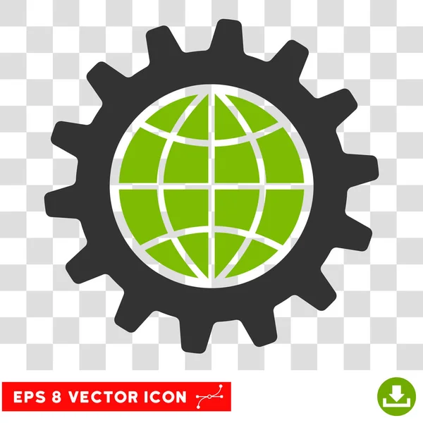 Opciones globales Eps Vector Icono — Vector de stock