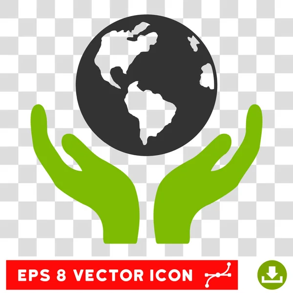 Seguro Internacional Eps Vector Icon — Vetor de Stock