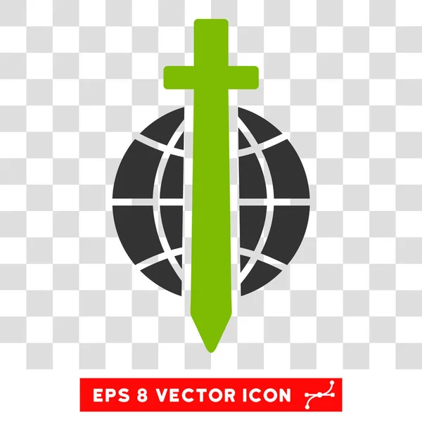 Векторная икона "Меч мира" — стоковый вектор