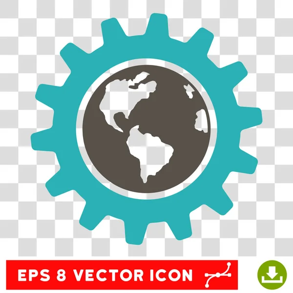 Векторная икона Земли — стоковый вектор