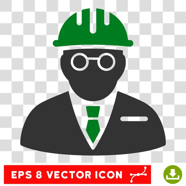 Ingeniero ciego Eps Vector Icon — Vector de stock