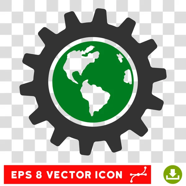 Engenharia Terrestre Eps Vector Ícone — Vetor de Stock