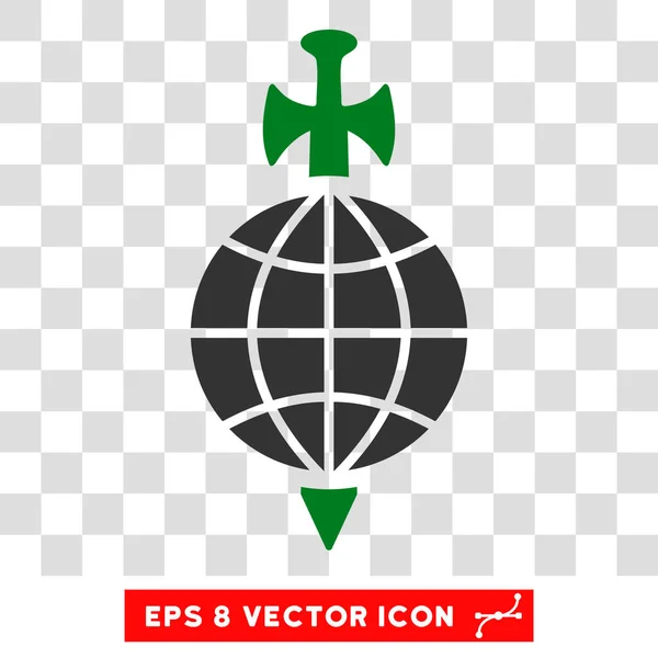 Globale Wache eps Vektor-Symbol — Stockvektor