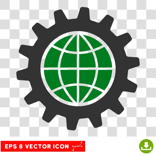Векторная икона глобальных опционов — стоковый вектор