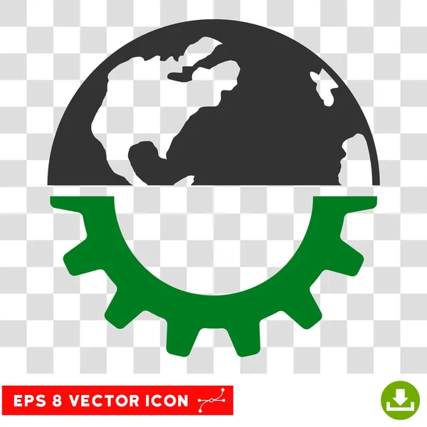 Internationale Industrie eps Vektor-Ikone — Stockvektor