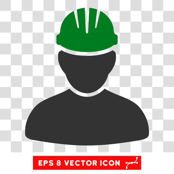 Dolgozó személy Eps Vector Icon — Stock Vector
