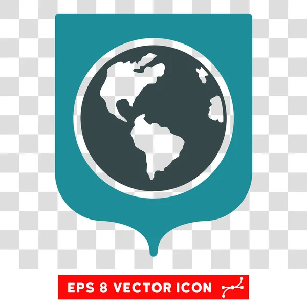 Векторная икона "Щит Земли" — стоковый вектор
