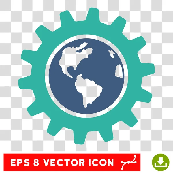 Engenharia Terrestre Eps Vector Ícone — Vetor de Stock