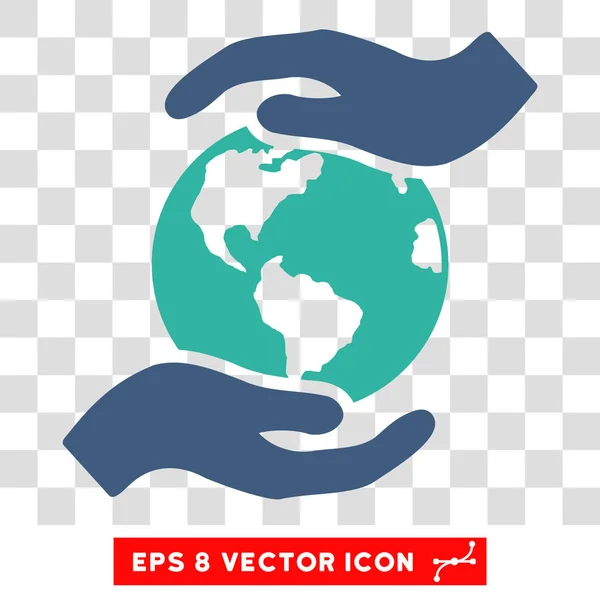 Internationale Pflege übergibt eps-Vektor-Ikone — Stockvektor