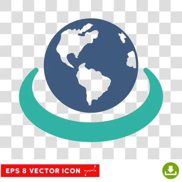 Nemzetközi hálózat Eps Vector Icon — Stock Vector