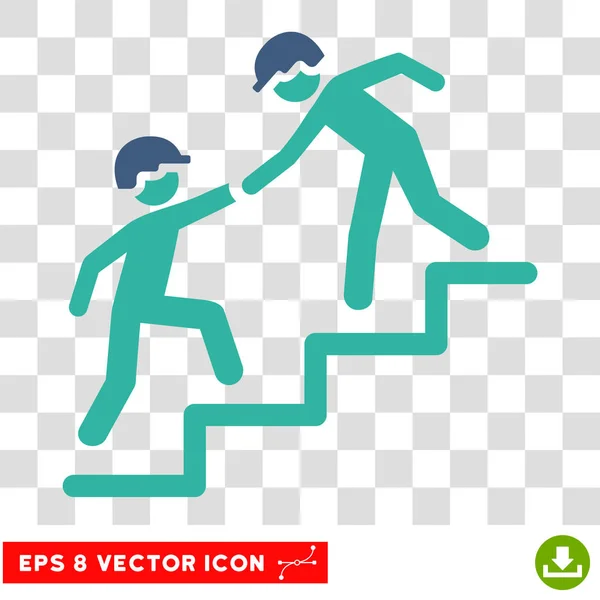 Arbeiter helfen eps-Vektor-Symbol — Stockvektor
