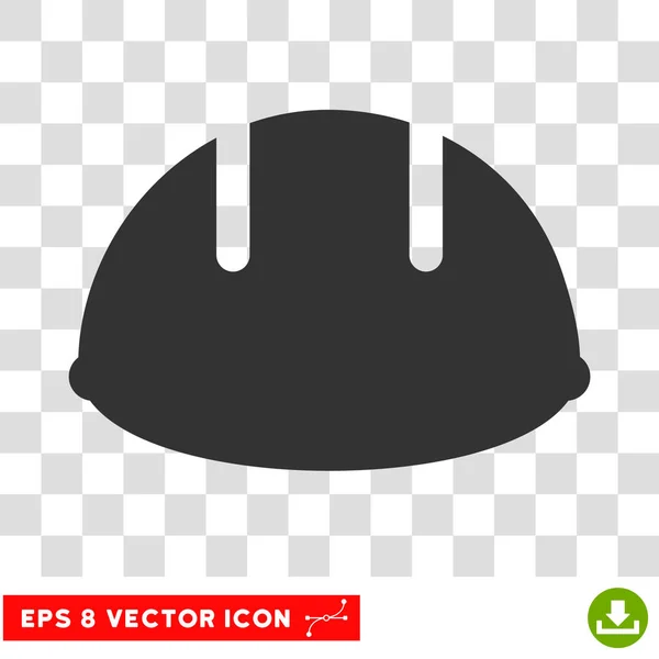 Builder Helmet Eps Vector Icon — Stock Vector