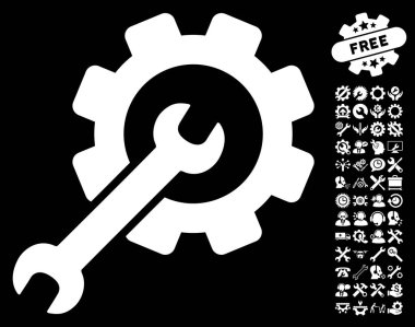 Kurulum araçları vektör simge araçları Bonus ile