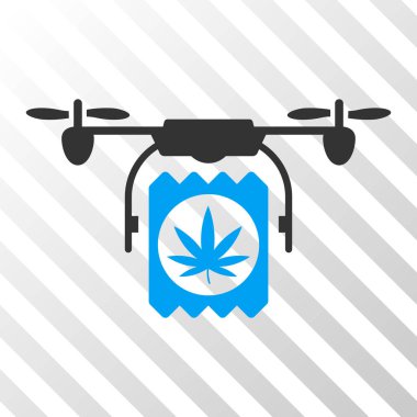 Drone esrar teslimat vektör Eps simgesi