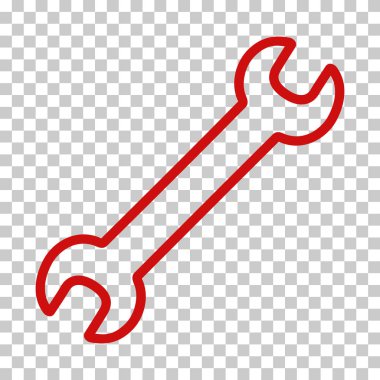 Kontur anahtar vektör simgesine