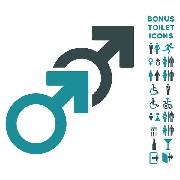 Икона и бонус для геев — стоковый вектор