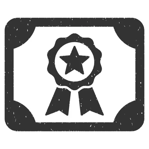 Certificado Icono Sello de goma — Archivo Imágenes Vectoriales