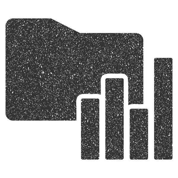 Klasör simgesi lastik damgası çizelgeleri