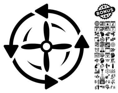 Bonus ile vida döndürme simgesi