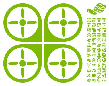 Bonus ile helikopter simgesi