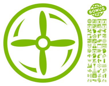 Drone vida döndürme simgesi Bonus ile