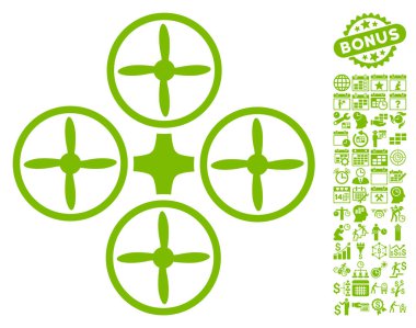 Bonus ile Quadcopter simgesi