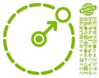 Yuvarlak alan sınır simgesini Bonus ile