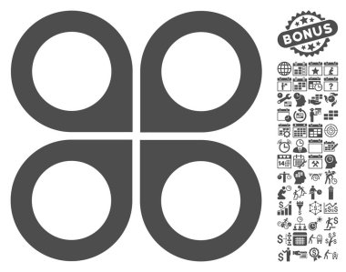 Bonus ile hava dron simgesi