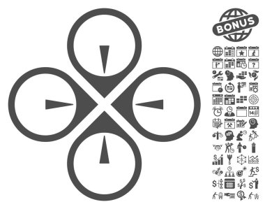 Bonus simgesiyle drone fly