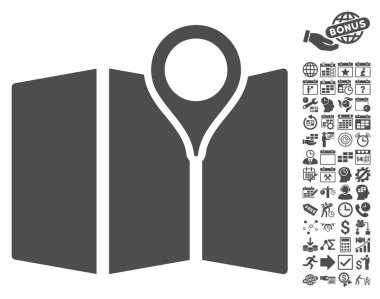 Bonus ile harita simgesi