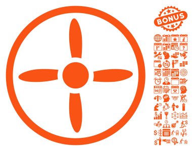 Bonus ile dron vida simgesi