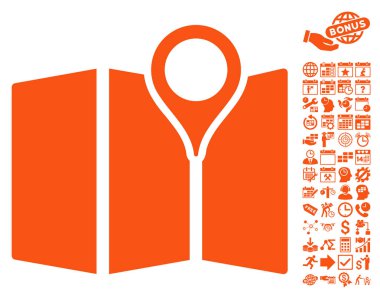 Bonus ile harita simgesi