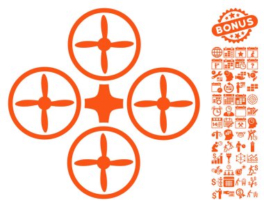 Bonus ile Quadcopter simgesi