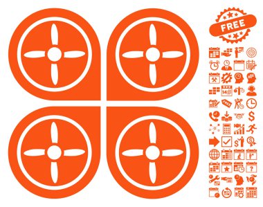 Bonus ile Quadrocopter simgesi