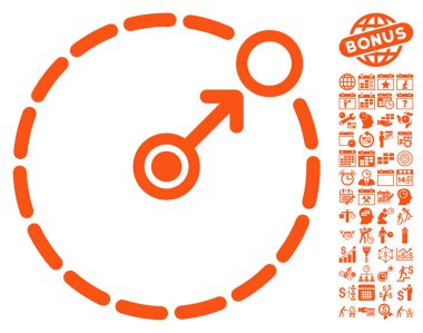 Yuvarlak alan sınır simgesini Bonus ile