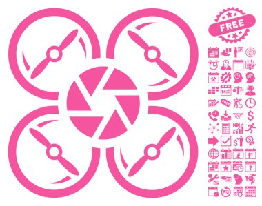 Bonus ile çekim dron simgesi