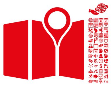 Bonus ile harita simgesi