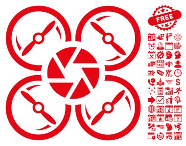 Bonus ile çekim dron simgesi