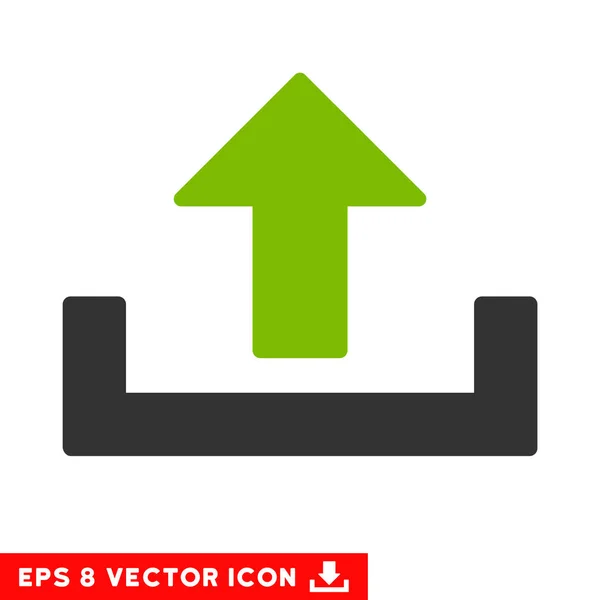 Vektor-eps-Symbol hochladen — Stockvektor