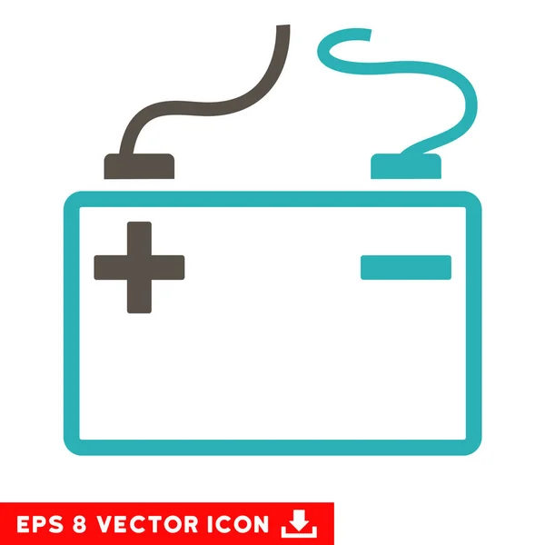 Akkumulátor vektor Eps ikon — Stock Vector