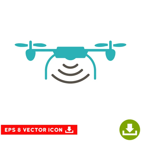 Radio sändare Airdrone vektor EPS-ikonen — Stock vektor