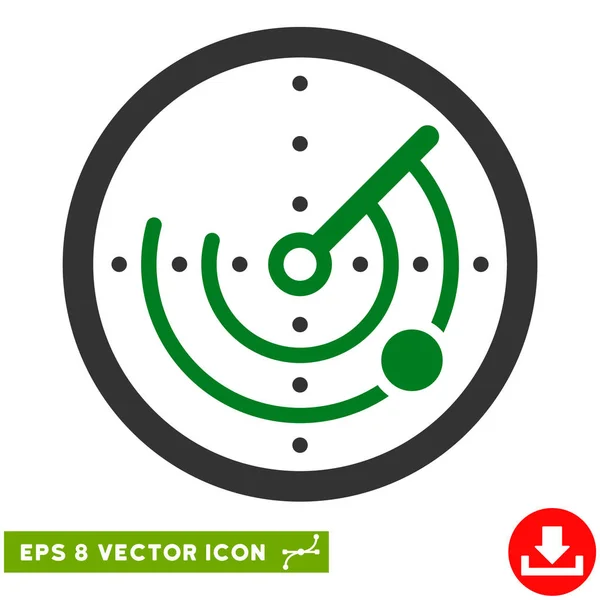 Radar Vector Eps Icon — Stock Vector