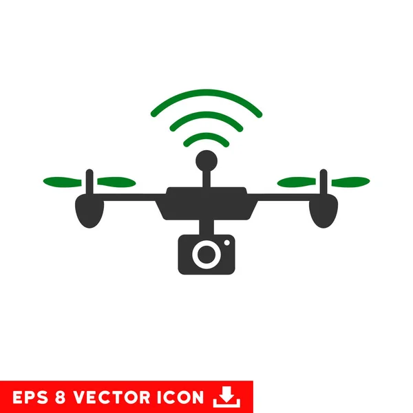 Radio kameraikonen Airdrone vektor Eps — Stock vektor