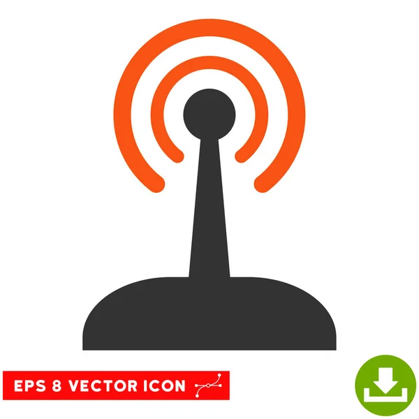 Radio commande Joystick vecteur Eps Icône — Image vectorielle
