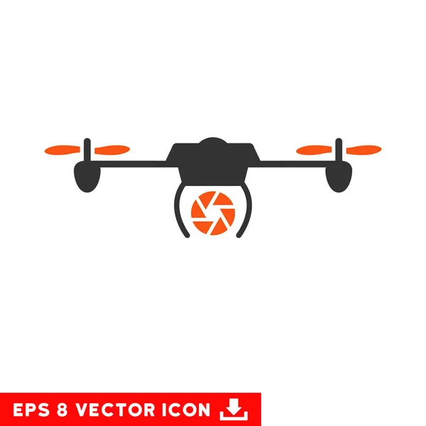 Shutter Spy Airdrone Vector Eps Icon — Stock Vector